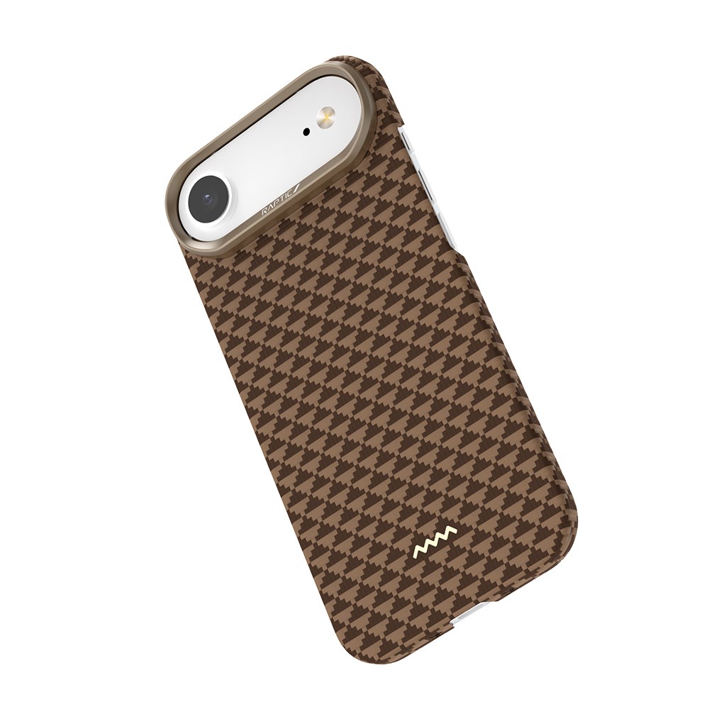 Apple iPhone 17 Air Kılıf M-safe Şarj Özellikli Raptic Aramid Skin Origin Serisi Kapak