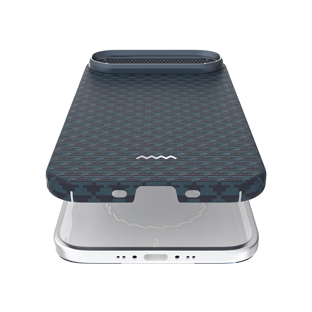 Apple iPhone 17 Air Kılıf M-safe Şarj Özellikli Raptic Aramid Skin Origin Serisi Kapak