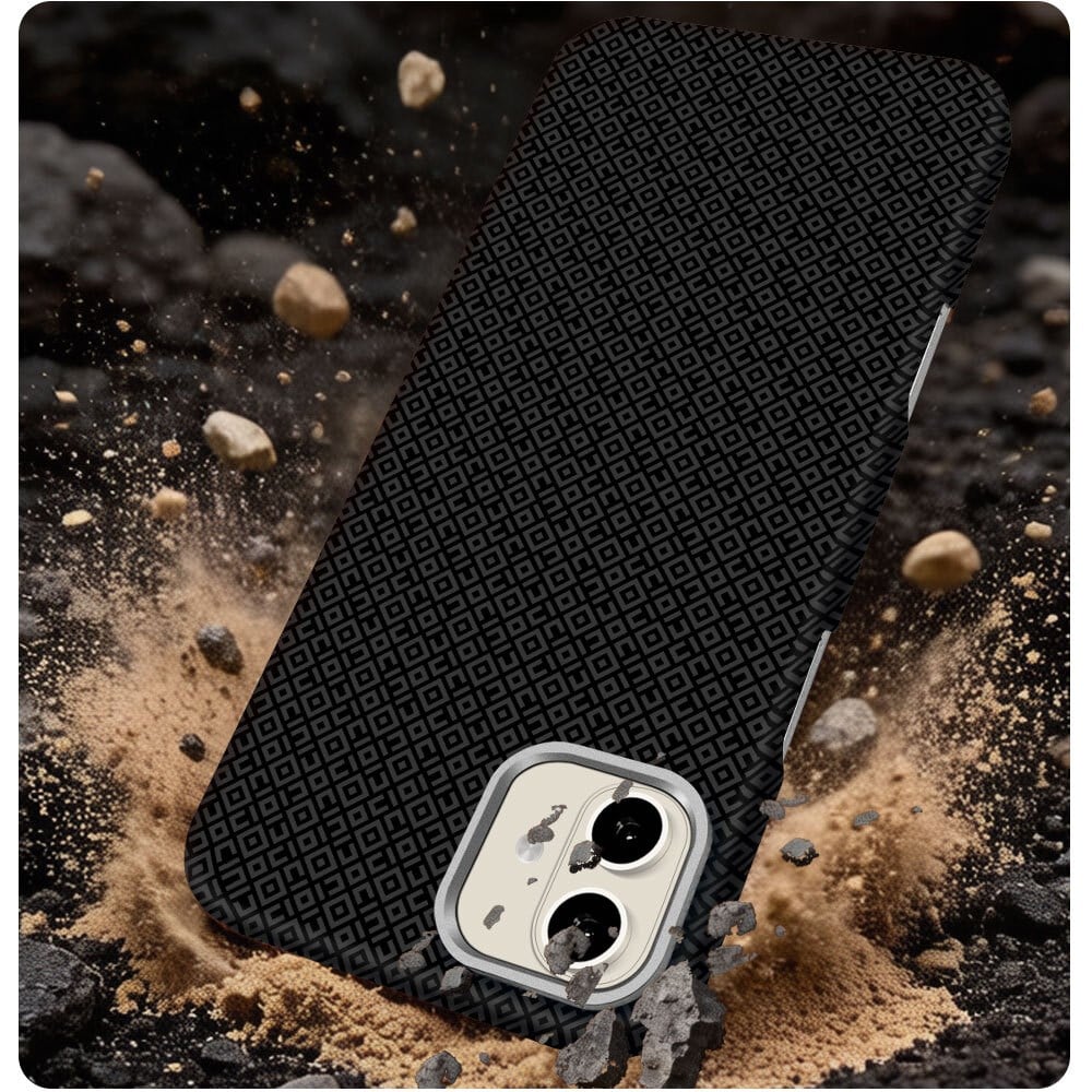 Apple iPhone 17 Kılıf M-Safe Şarj Özellikli Zore Paris Vax Sert PC Kapak
