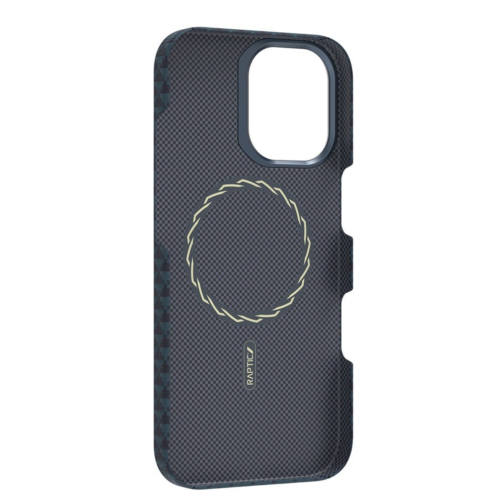 Apple iPhone 17 Kılıf M-safe Şarj Özellikli Raptic Aramid Skin Origin Serisi Kapak