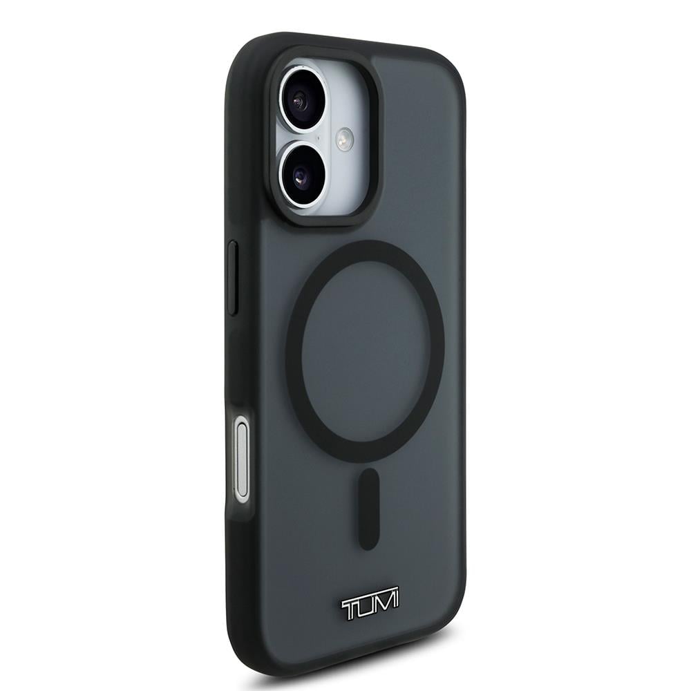Apple iPhone 17 Kılıf TUMI Orjinal Lisanslı M-safe Şarj Özellikli Buzlu Transparan Kapak