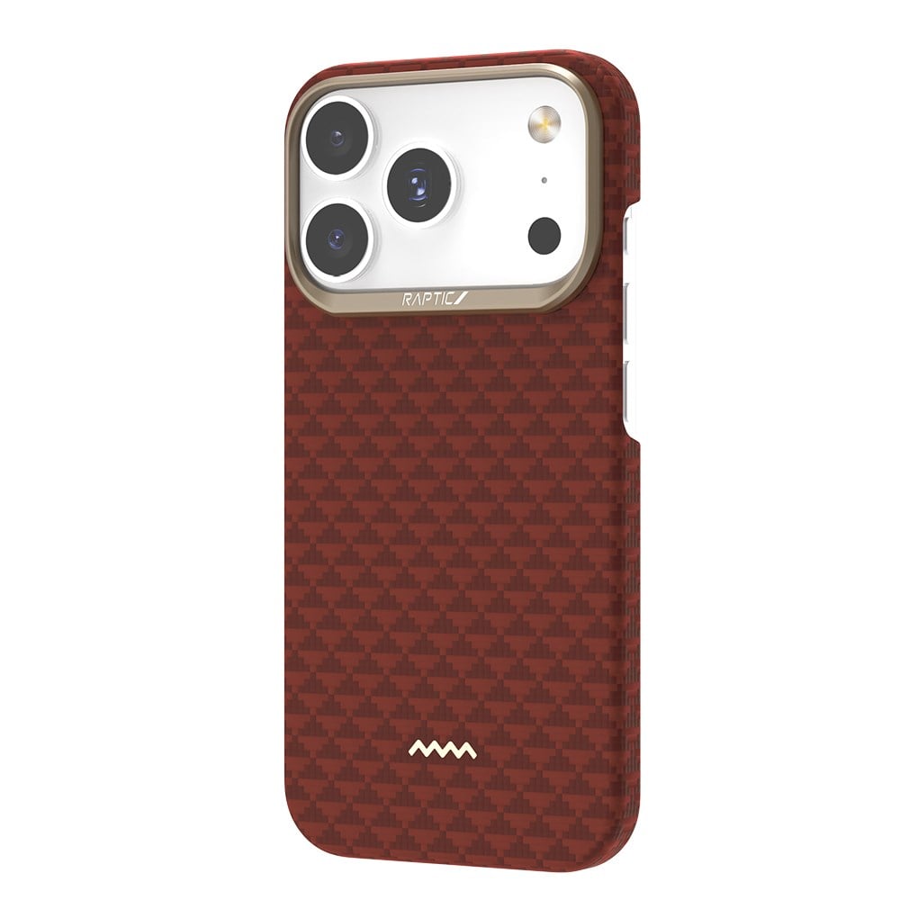Apple iPhone 17 Pro Kılıf M-safe Şarj Özellikli Raptic Aramid Skin Origin Serisi Kapak