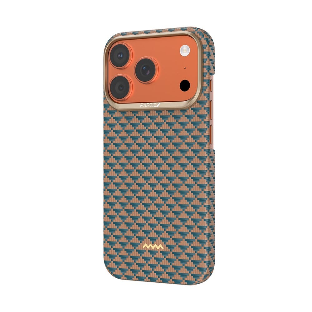 Apple iPhone 17 Pro Kılıf M-safe Şarj Özellikli Raptic Aramid Skin Origin Serisi Kapak