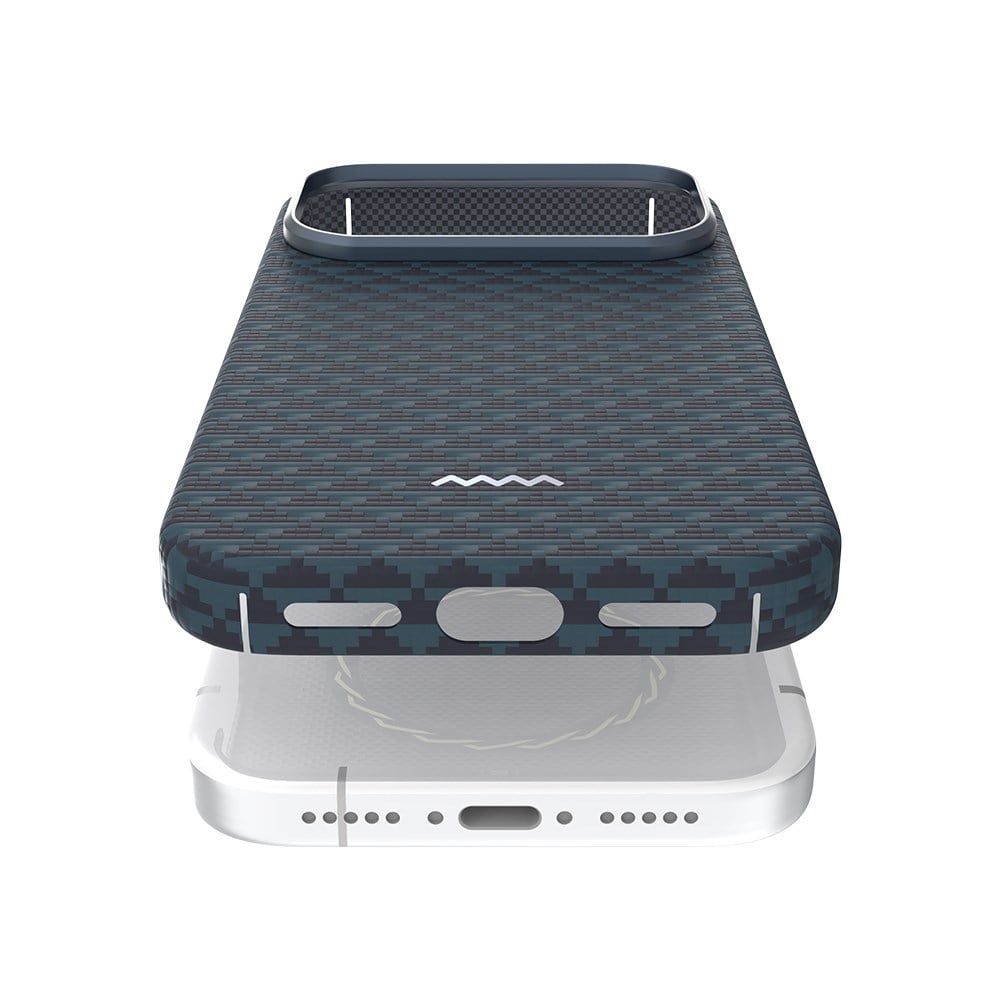 Apple iPhone 17 Pro Kılıf M-safe Şarj Özellikli Raptic Aramid Skin Origin Serisi Kapak