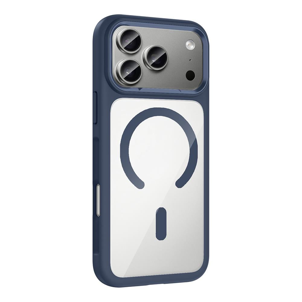 Apple iPhone 17 Pro Kılıf M-Safe Şarj Özellikli Metal Kamera Çerçeveli Zore Tiko Kapak