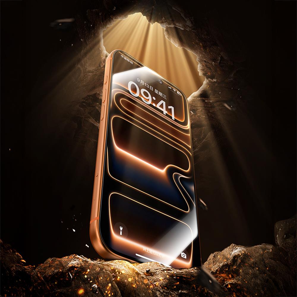 Apple iPhone 17 Pro Max Benks Glass Warrior 2.0 EZFita Safir Cam Ekran Koruyucu + Kolay Uygulama Aparatı