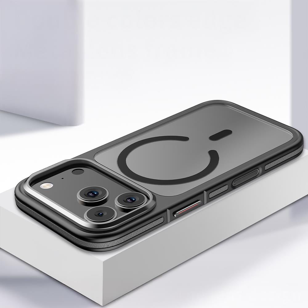 Apple iPhone 17 Pro Max Kılıf M-safe Şarj Özellikli Mat Görünümlü Wlons Vevo Kapak