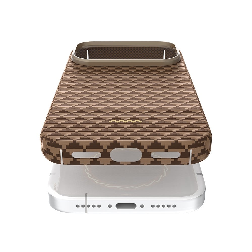 Apple iPhone 17 Pro Max Kılıf M-safe Şarj Özellikli Raptic Aramid Skin Origin Serisi Kapak