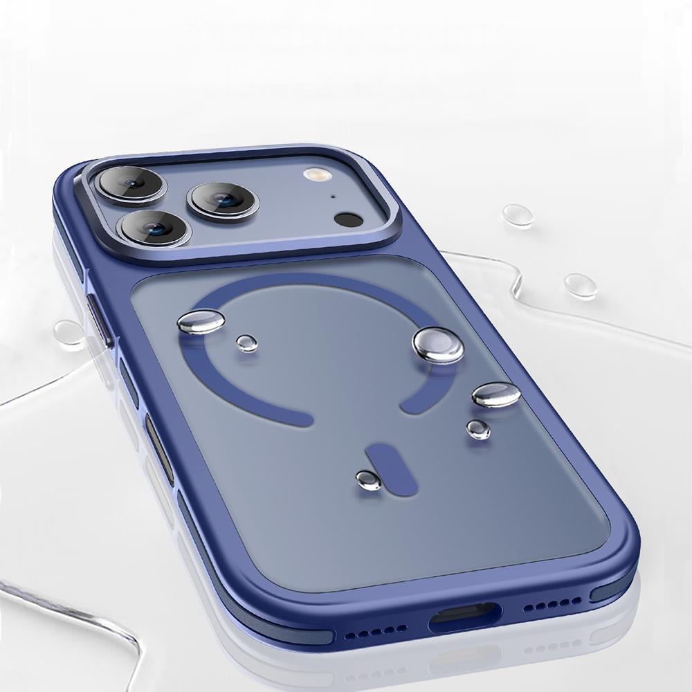Apple iPhone 17 Pro Max Kılıf M-safe Şarj Özellikli Mat Görünümlü Wlons Vevo Kapak