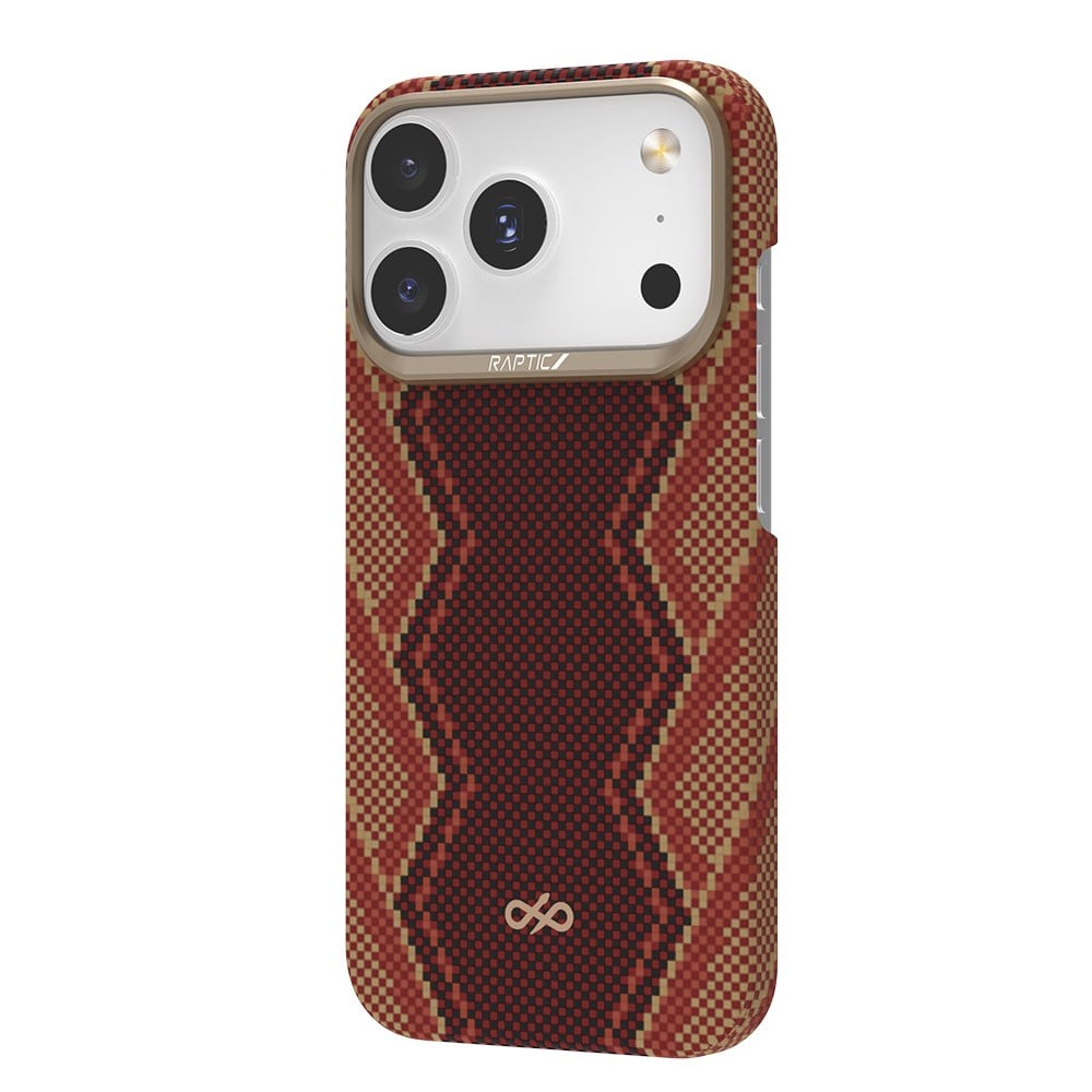 Apple iPhone 17 Pro Max Kılıf M-safe Şarj Özellikli Raptic Aramid Skin Bionic Serisi Kapak