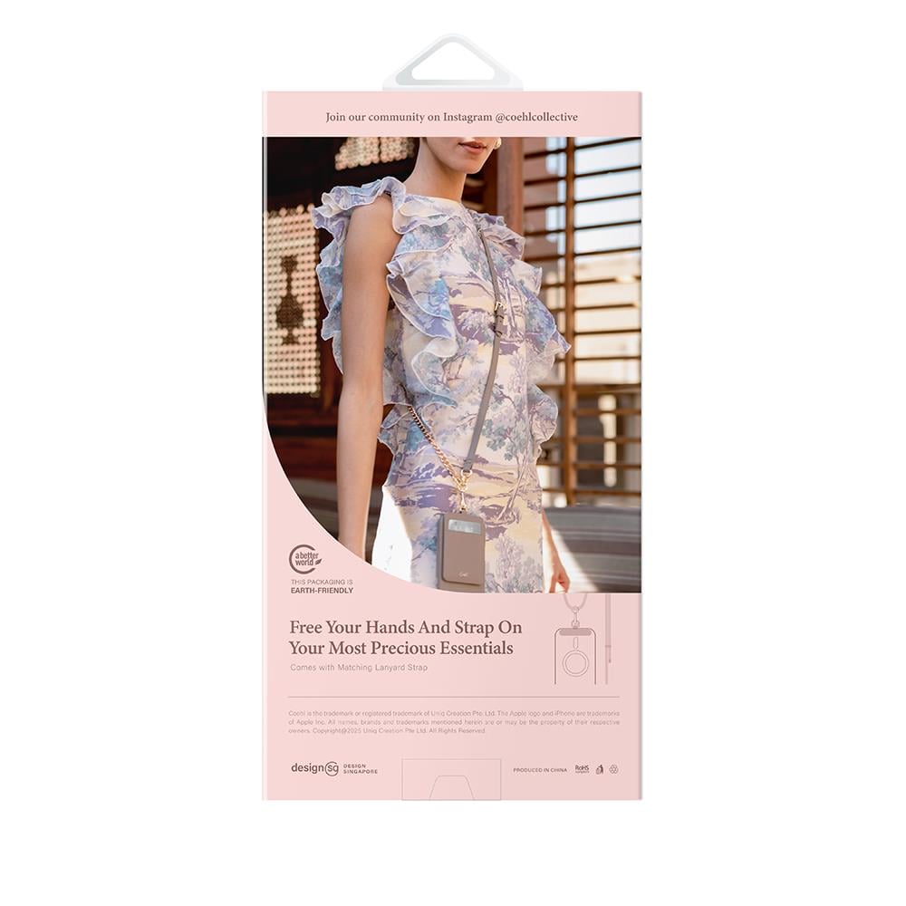 Apple iPhone 17 Pro Max Kılıf M-safe Şarj Özellikli Askı İpli Coehl Mirelle Kapak