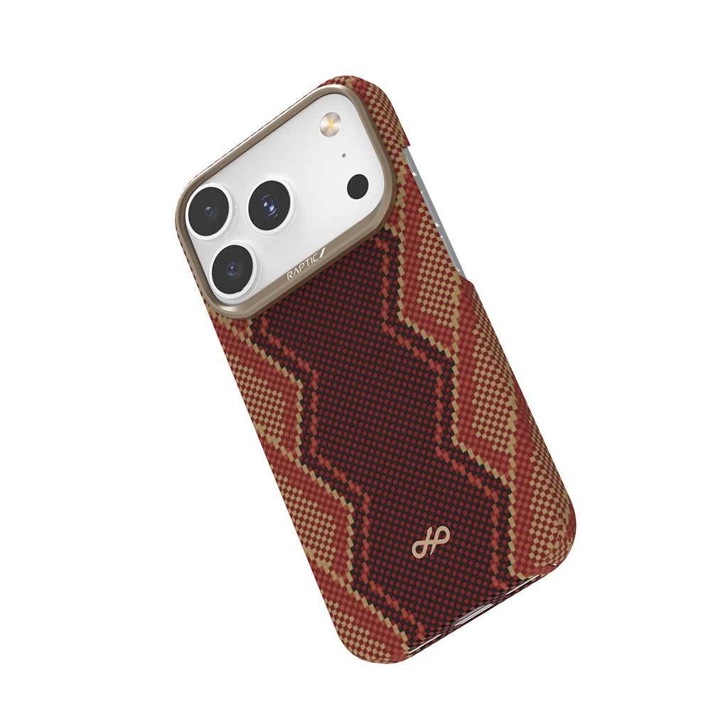 Apple iPhone 17 Pro Max Kılıf M-safe Şarj Özellikli Raptic Aramid Skin Bionic Serisi Kapak