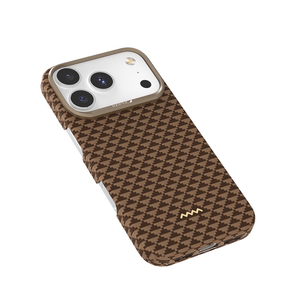 Apple iPhone 17 Pro Max Kılıf M-safe Şarj Özellikli Raptic Aramid Skin Origin Serisi Kapak