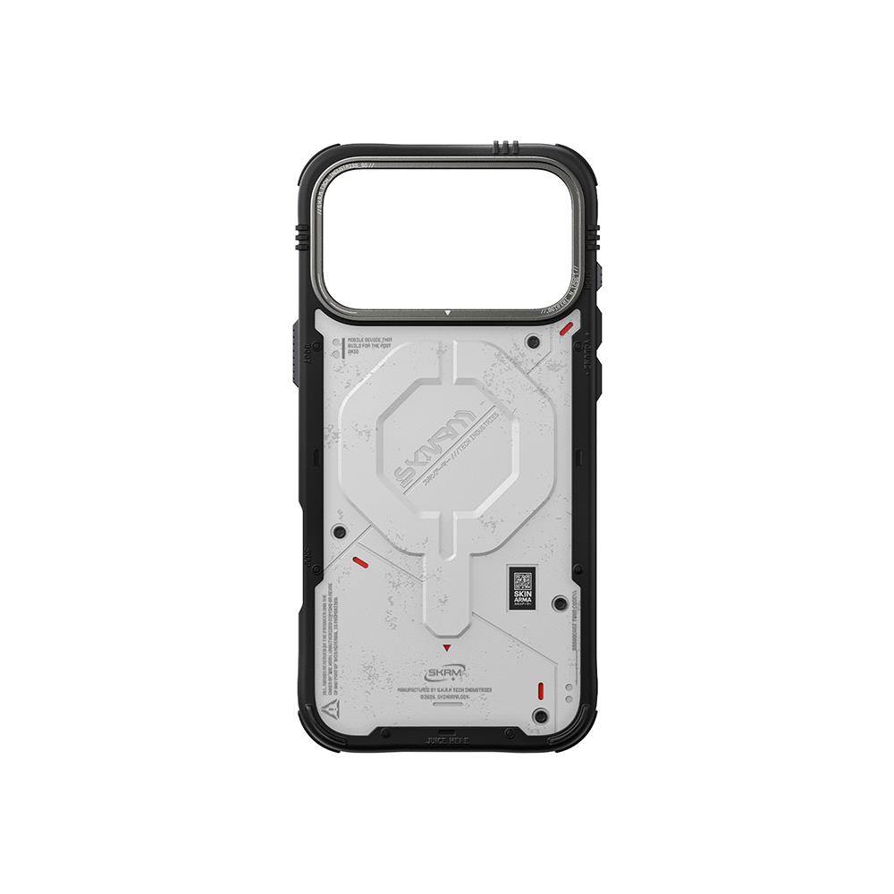 Apple iPhone 17 Pro Max Kılıf M-Safe Şarj Özellikli Airbag Tasarımlı Skinarma Vigor Kapak