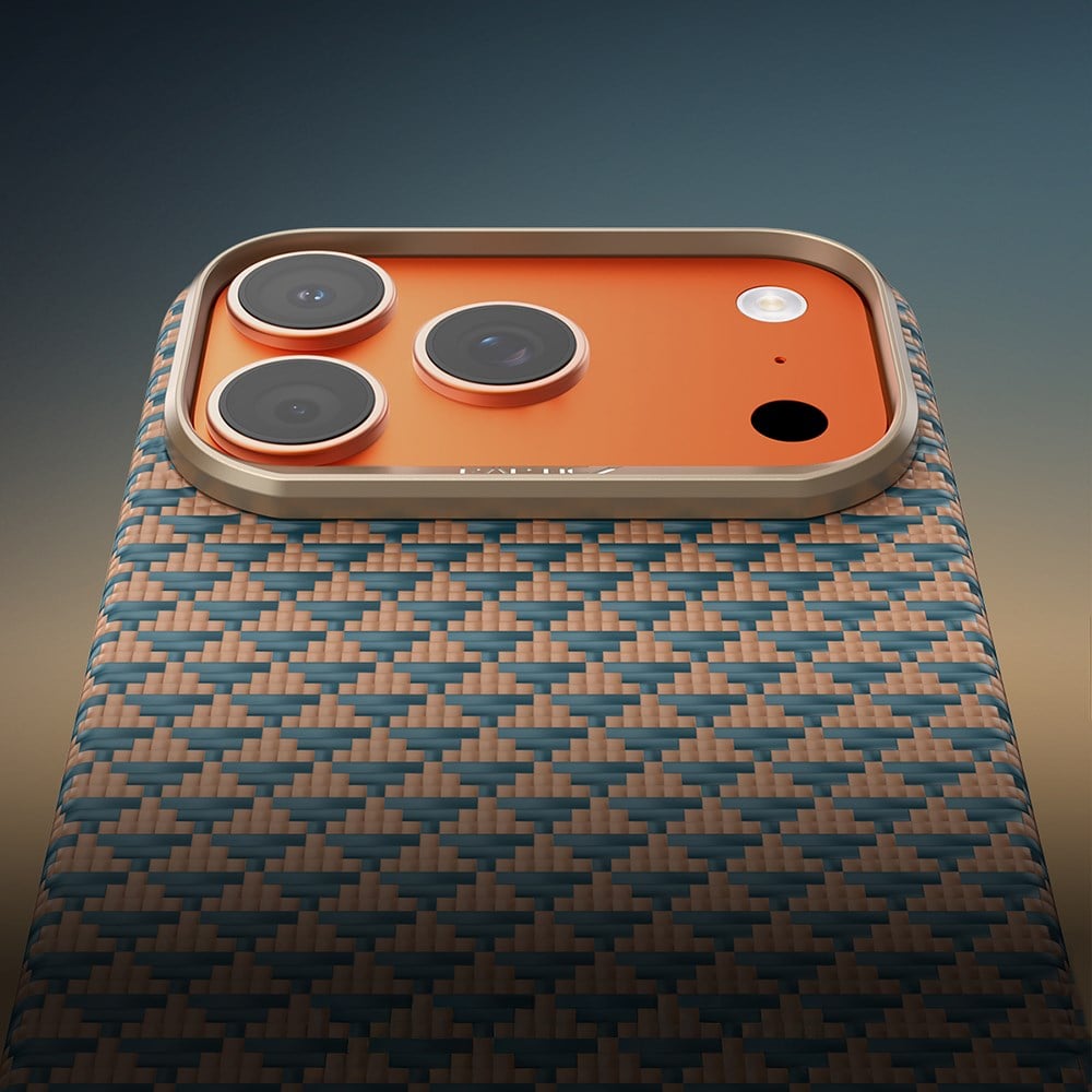 Apple iPhone 17 Pro Max Kılıf M-safe Şarj Özellikli Raptic Aramid Skin Origin Serisi Kapak