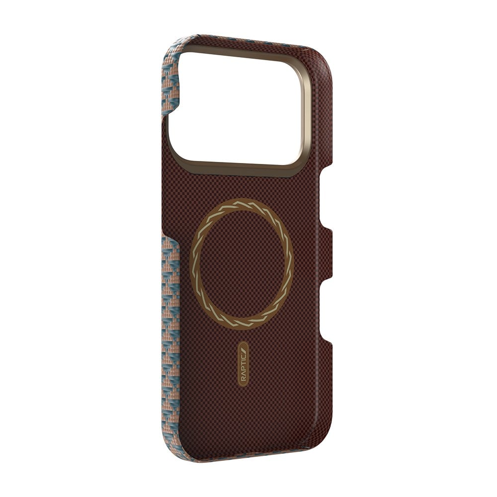 Apple iPhone 17 Pro Max Kılıf M-safe Şarj Özellikli Raptic Aramid Skin Origin Serisi Kapak