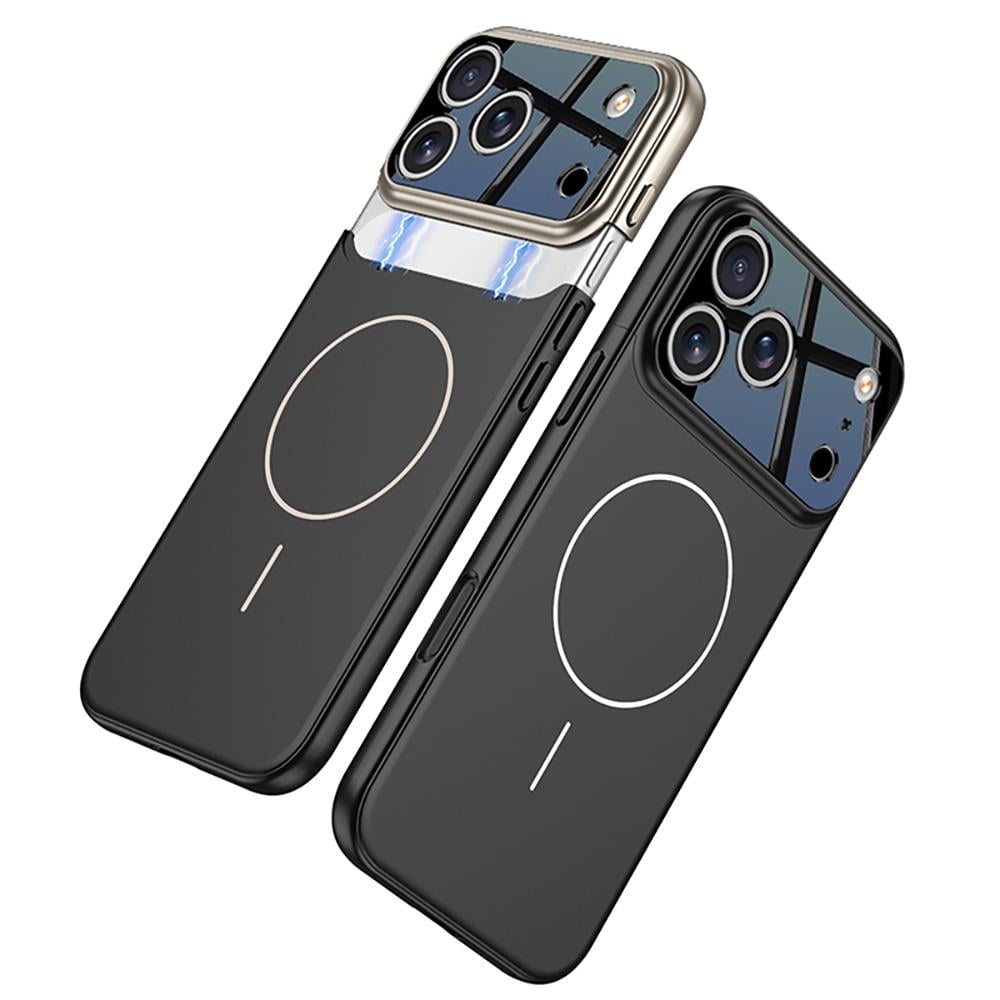 Apple iPhone 17 Pro Max Kılıf M-safe Şarj Özellikli Çift Parçalı Zore Napoli Kapak