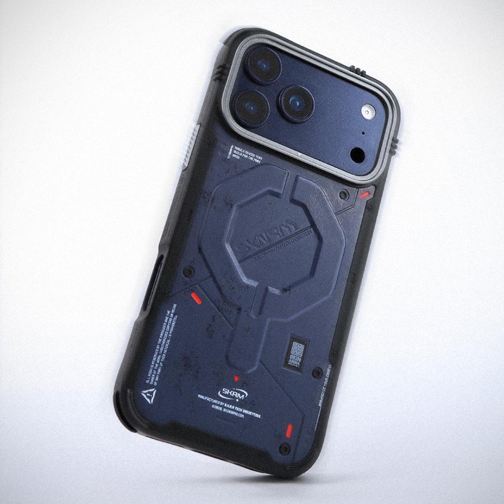 Apple iPhone 17 Pro Max Kılıf M-Safe Şarj Özellikli Airbag Tasarımlı Skinarma Vigor Kapak