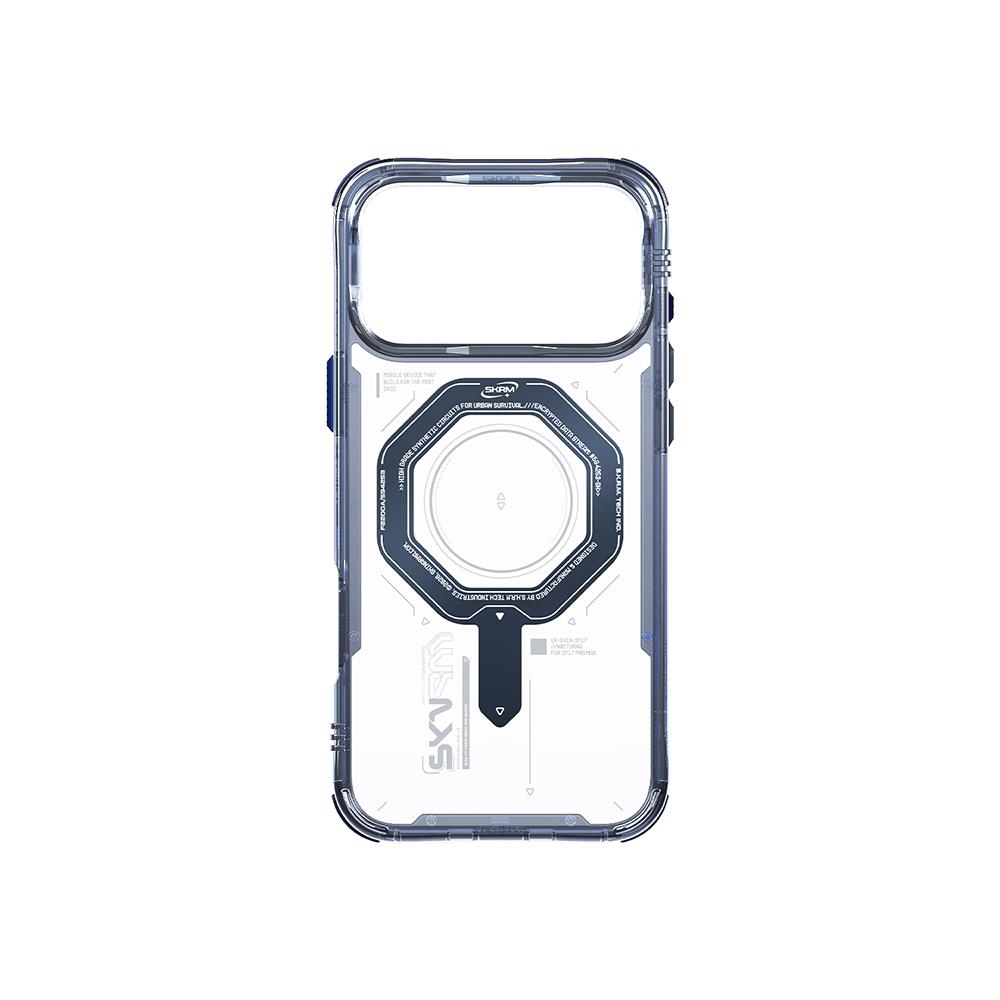 Apple iPhone 17 Pro Max Kılıf SkinArma M-safe Şarj Özellikli Airbag Tasarımlı Magma Kapak