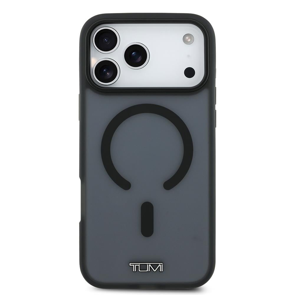 Apple iPhone 17 Pro Max Kılıf TUMI Orjinal Lisanslı M-safe Şarj Özellikli Buzlu Transparan Kapak