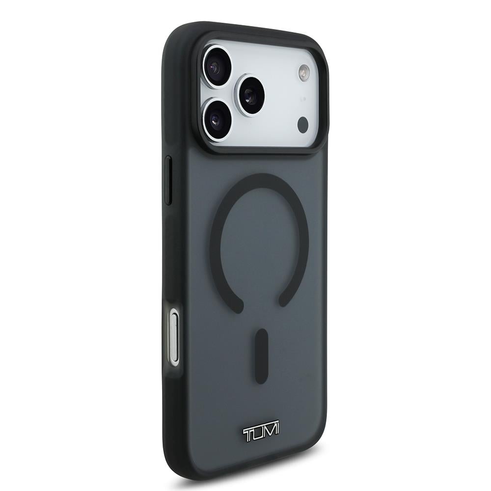 Apple iPhone 17 Pro Max Kılıf TUMI Orjinal Lisanslı M-safe Şarj Özellikli Buzlu Transparan Kapak