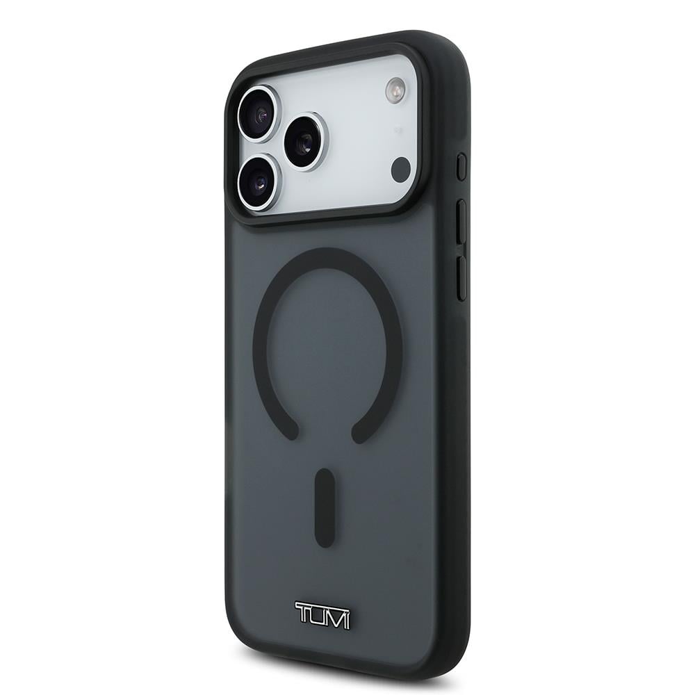 Apple iPhone 17 Pro Max Kılıf TUMI Orjinal Lisanslı M-safe Şarj Özellikli Buzlu Transparan Kapak