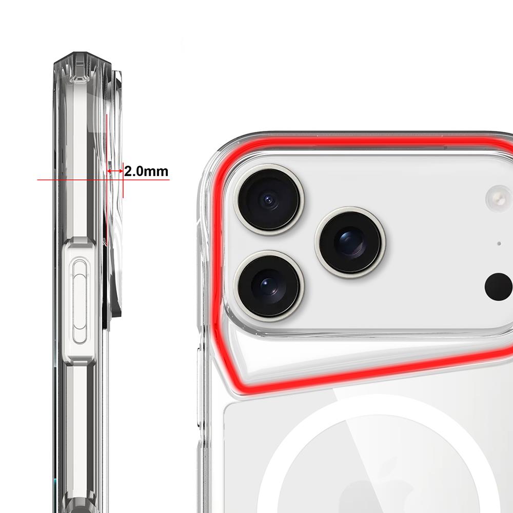 Apple iPhone 17 Pro Max Kılıf Zore M-safe Şarj Özellikli T-Max M-safe Kapak