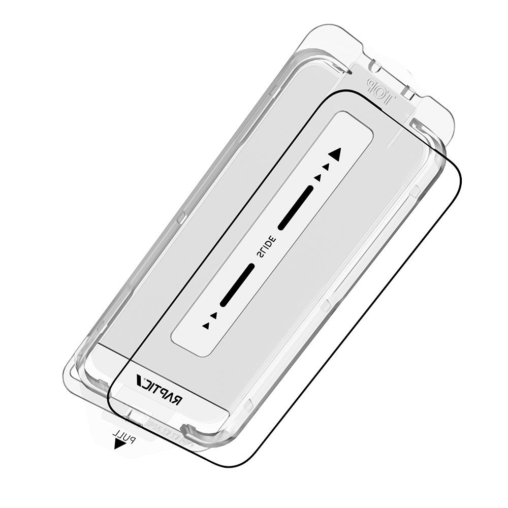 Apple iPhone 17 Pro Max Raptic Air Glass 2.5D Ekran Koruyucu 2 Adet + Kolay Uygulama Aparatlı