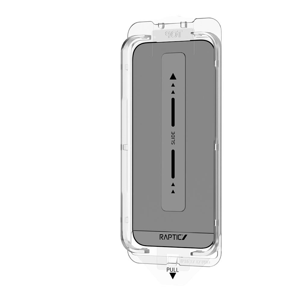 Apple iPhone 17 Pro Max Raptic Air Glass 2.5D Privacy Hayalet Ekran Koruyucu 2 Adet + Kolay Uygulama Aparatlı