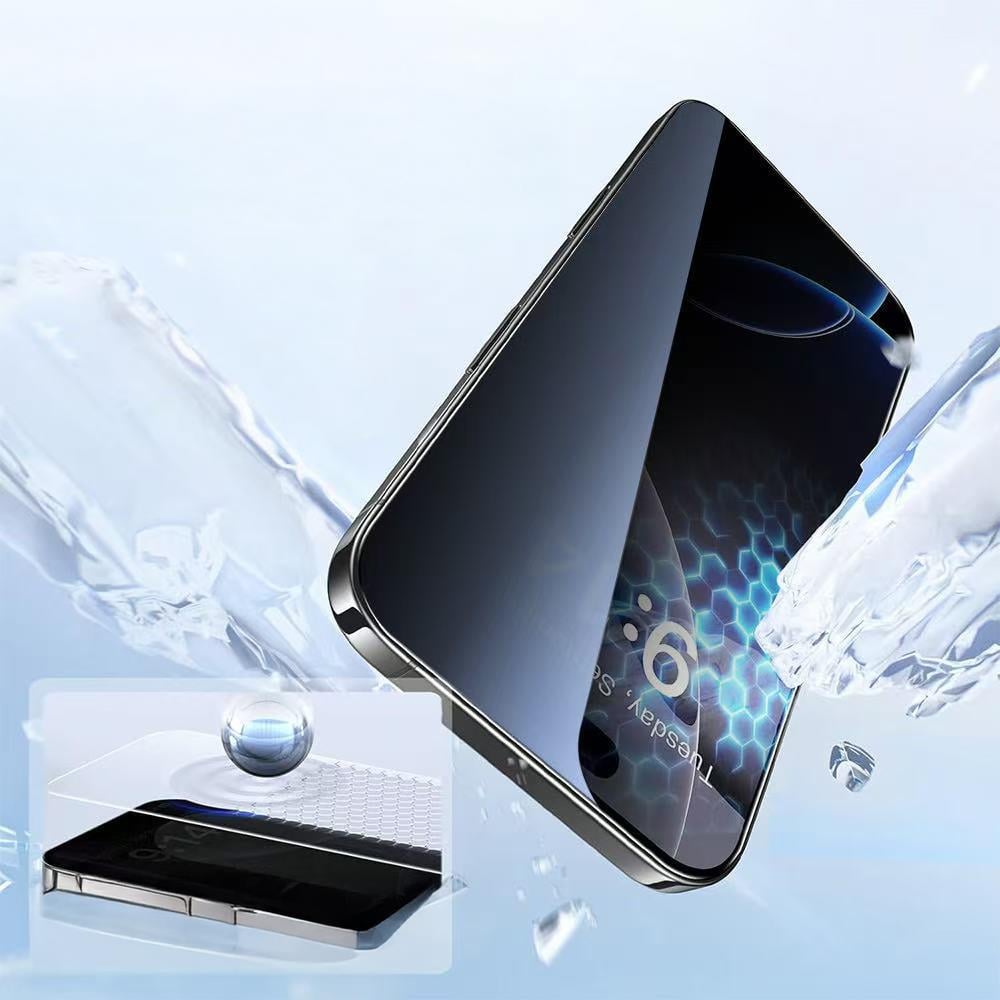 Apple iPhone 17 Zore 3D Oliv HD Temperli Cam Ekran Koruyucu + Kolay Uygulama Aparatı