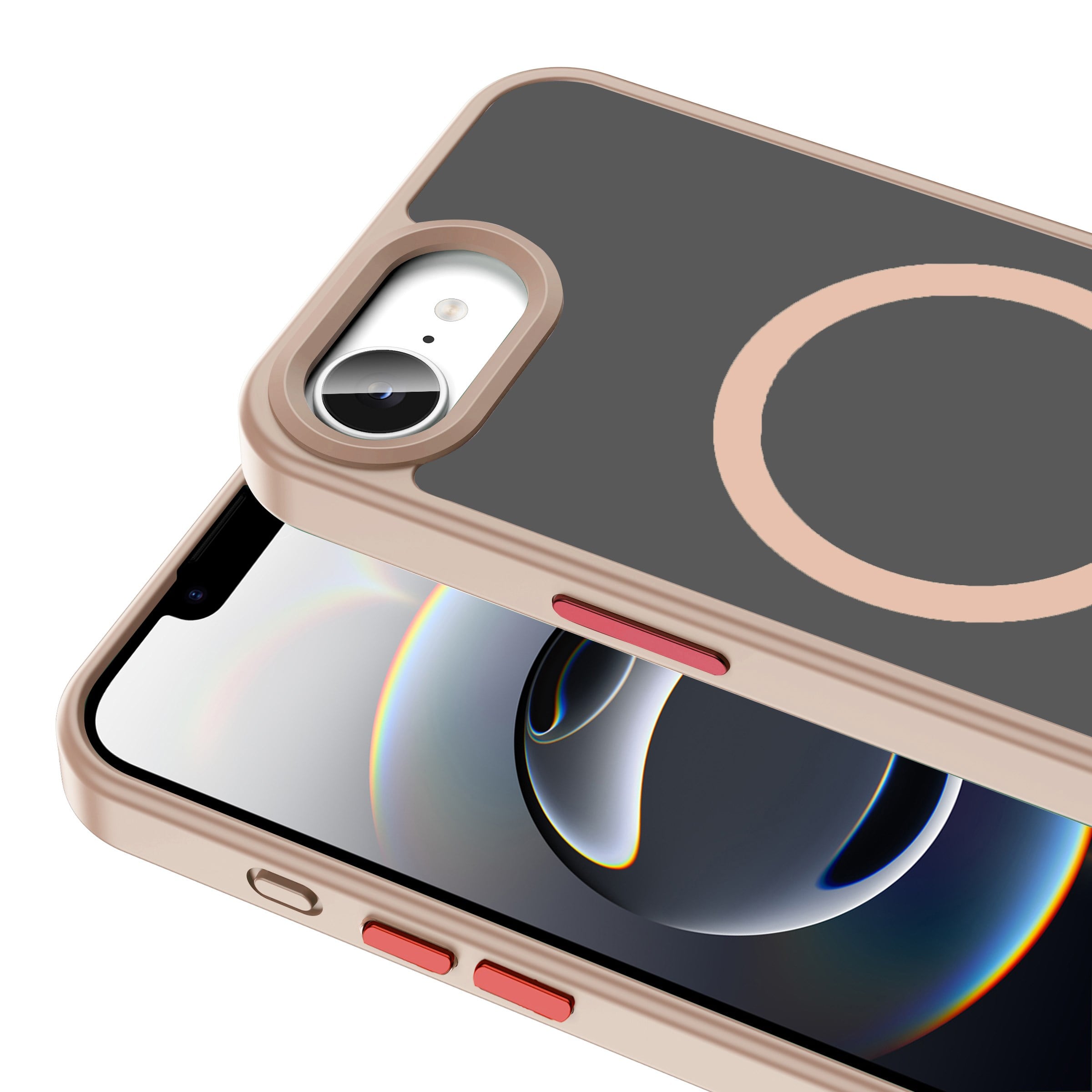 Apple iPhone 17E Kılıf M-safe Şarj Özellikli Mat Arka Yüzey Zore Sio Kapak