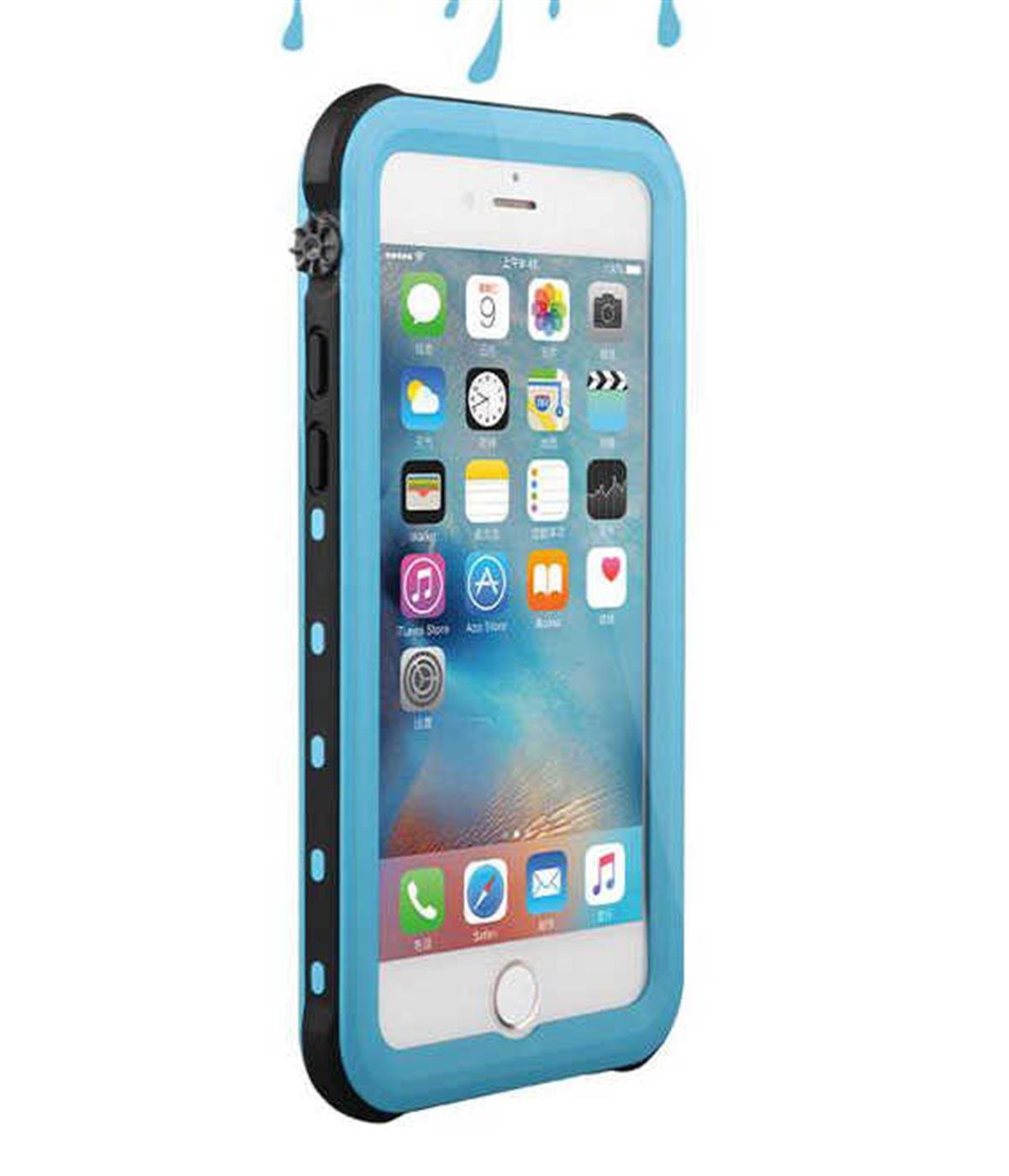 Apple iPhone 6 Plus Su Geçirmez Kılıf 1-1 Orjinal Kapaklar