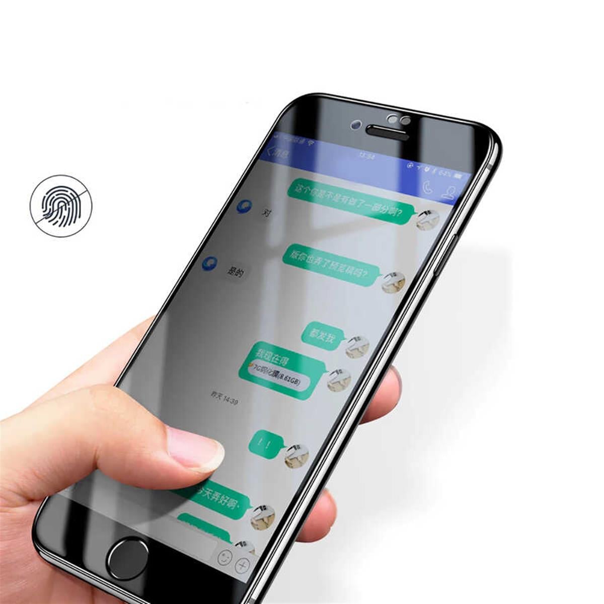 Apple iPhone 7 Plus Hayalet Ekran Koruyucu Davin Privacy Seramik Ekran Filmi