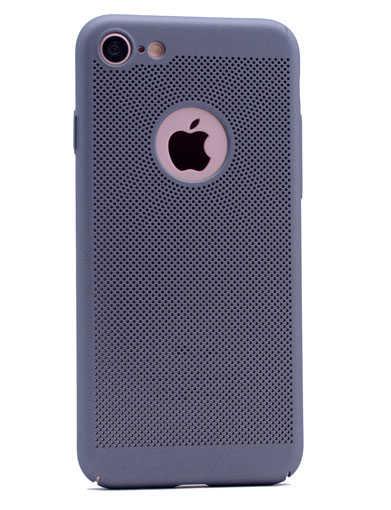 Apple iPhone 8 Kılıf Zore Delikli Rubber Kapak
