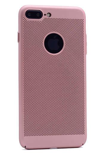 Apple iPhone 8 Plus Kılıf Zore Delikli Rubber Kapak