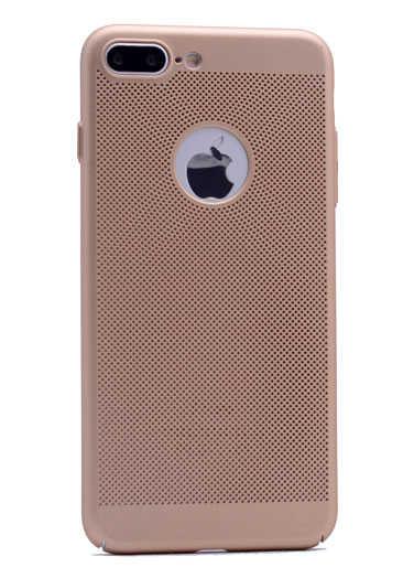 Apple iPhone 8 Plus Kılıf Zore Delikli Rubber Kapak