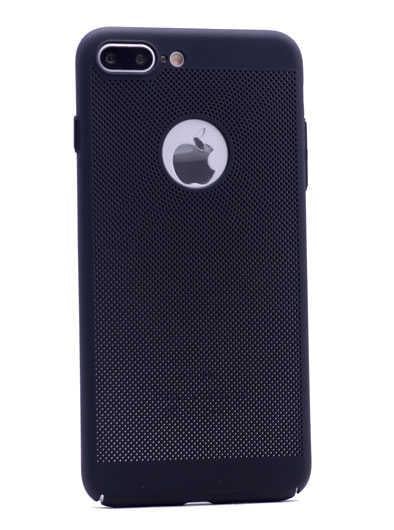 Apple iPhone 8 Plus Kılıf Zore Delikli Rubber Kapak