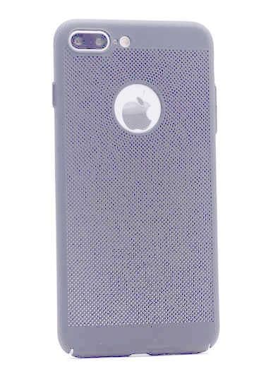 Apple iPhone 8 Plus Kılıf Zore Delikli Rubber Kapak