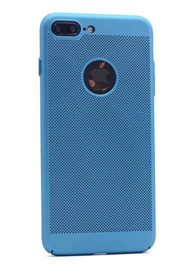 Apple iPhone 8 Plus Kılıf Zore Delikli Rubber Kapak