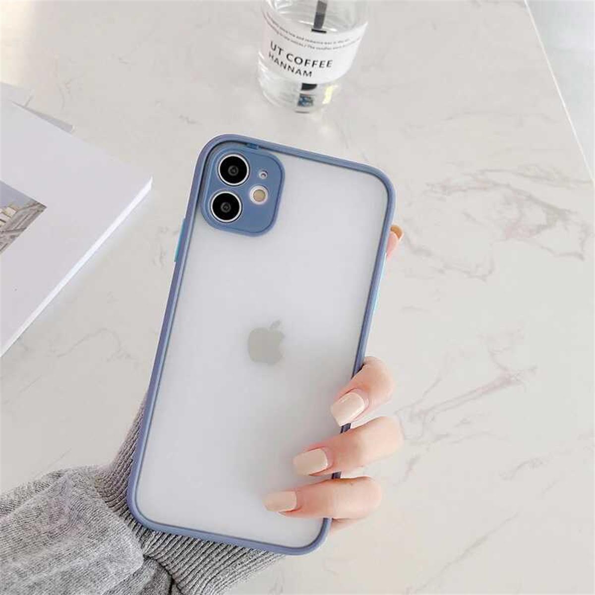 Apple iPhone SE 2022 Kılıf Zore Hux Kapak