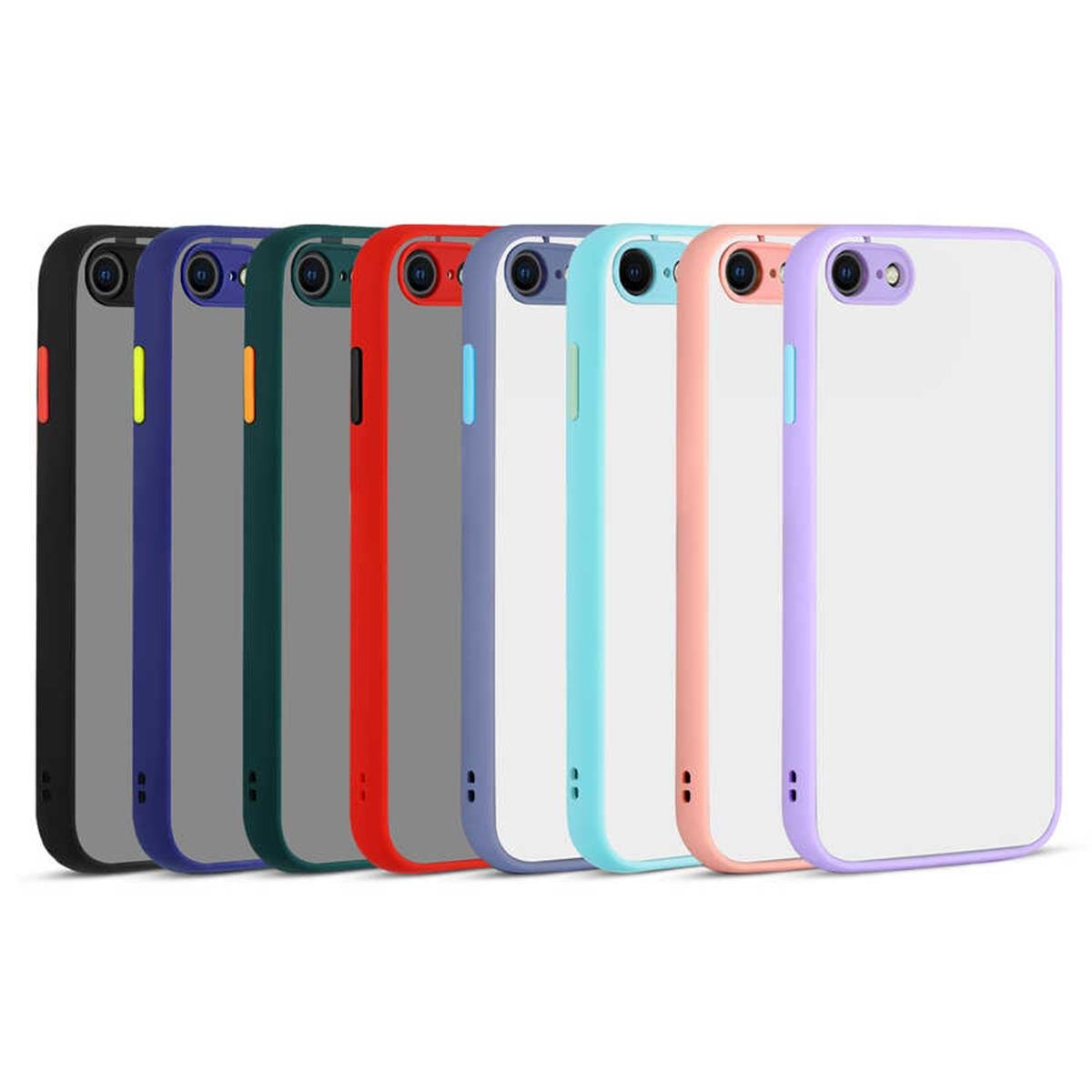 Apple iPhone SE 2022 Kılıf Zore Hux Kapak