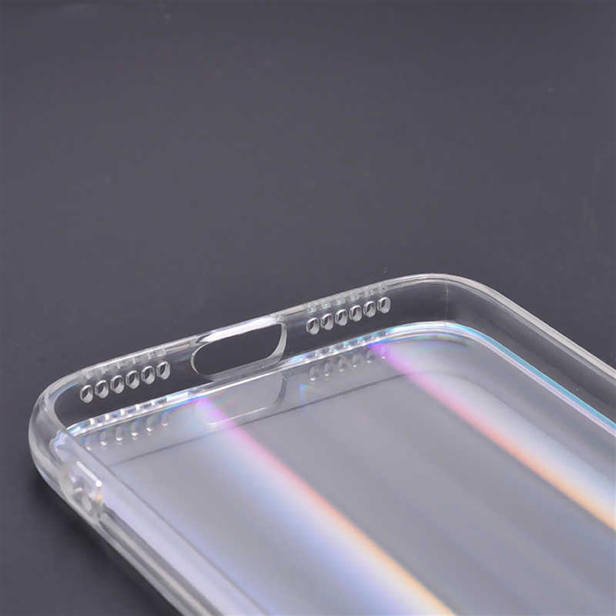 Apple iPhone SE 2022 Kılıf Zore Rainbow Kapak