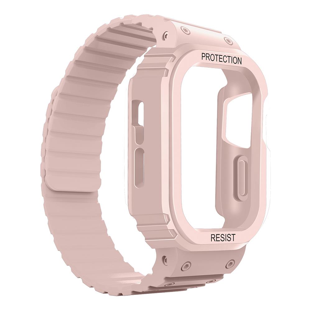 Apple Watch 38mm KRD-142 Airbag Tasarımlı Kasa Koruyuculu Silikon Kordon