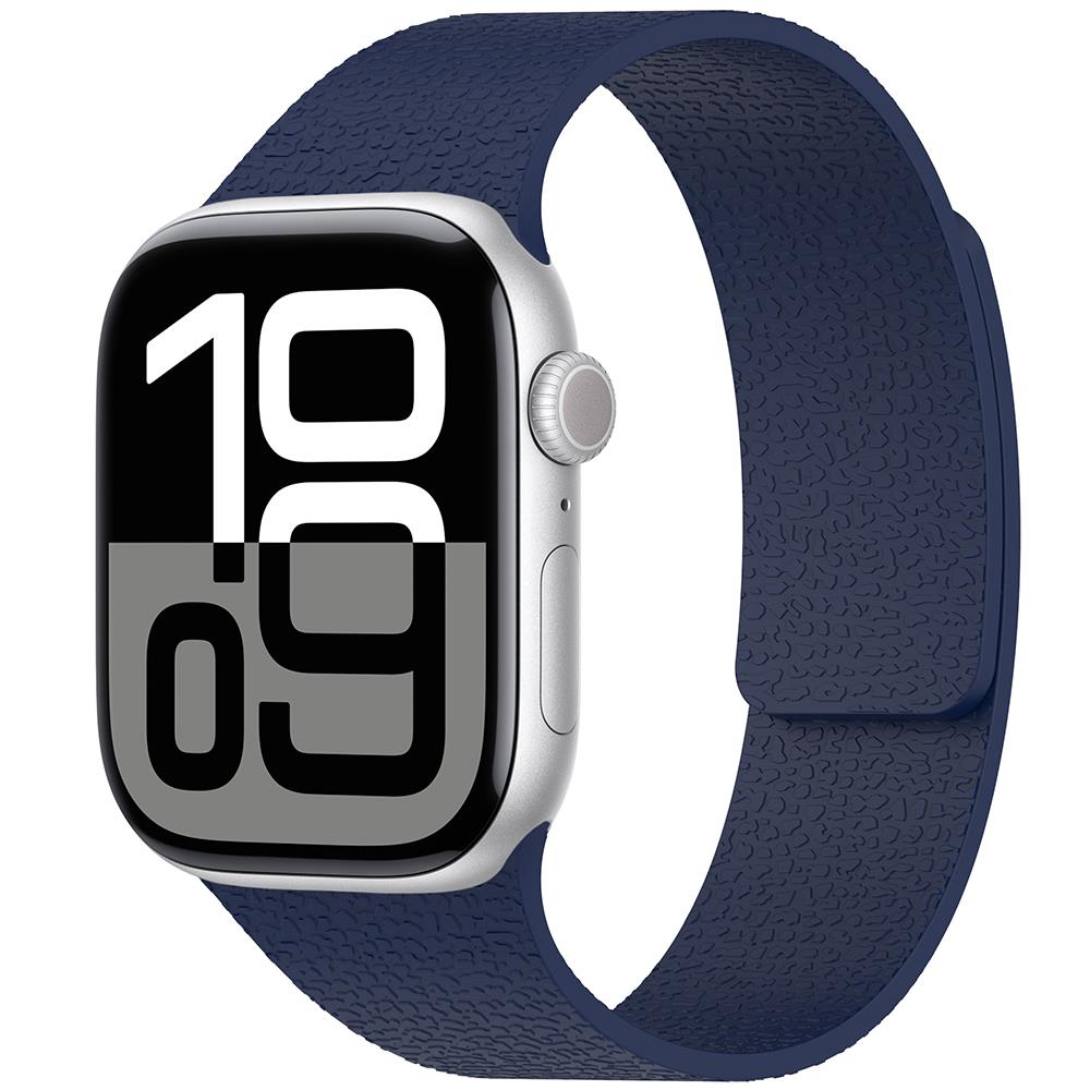 Apple Watch 42mm Zore KRD-136 Kabartma Desenli Silikon Kordon
