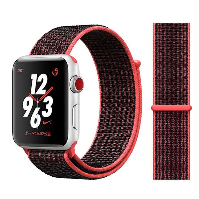 Apple Watch 44mm KRD-03 Hasır Kordon