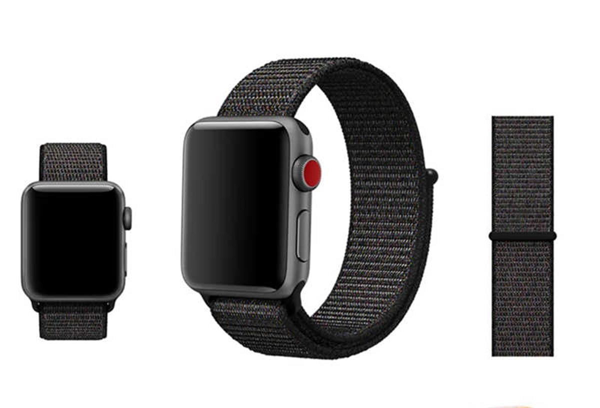 Apple Watch 44mm KRD-03 Hasır Kordon