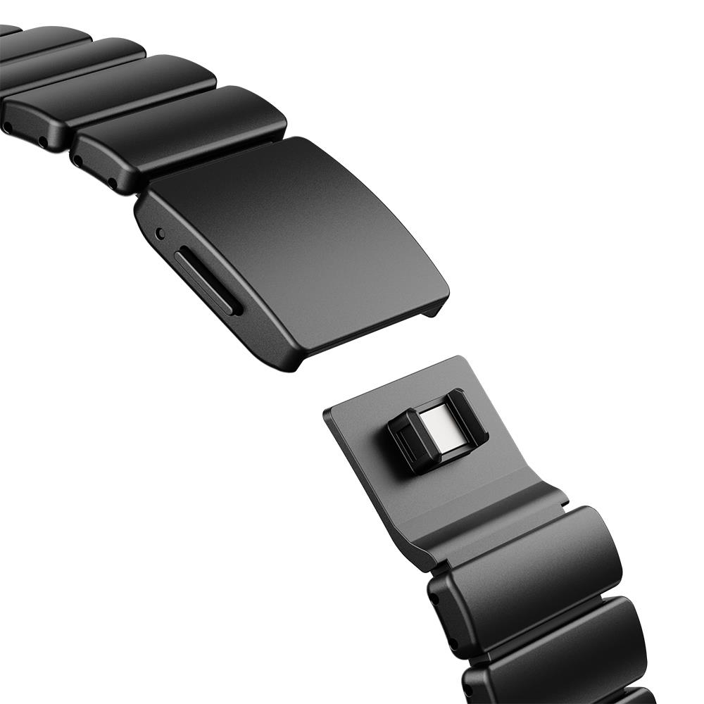 Apple Watch 44mm Zore KRD-152 Titanyum Silikon Kordon