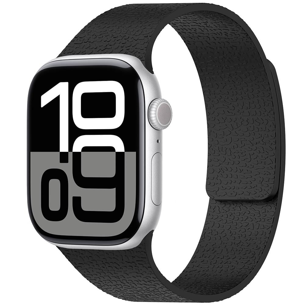 Apple Watch 7 45mm Zore KRD-136 Kabartma Desenli Silikon Kordon