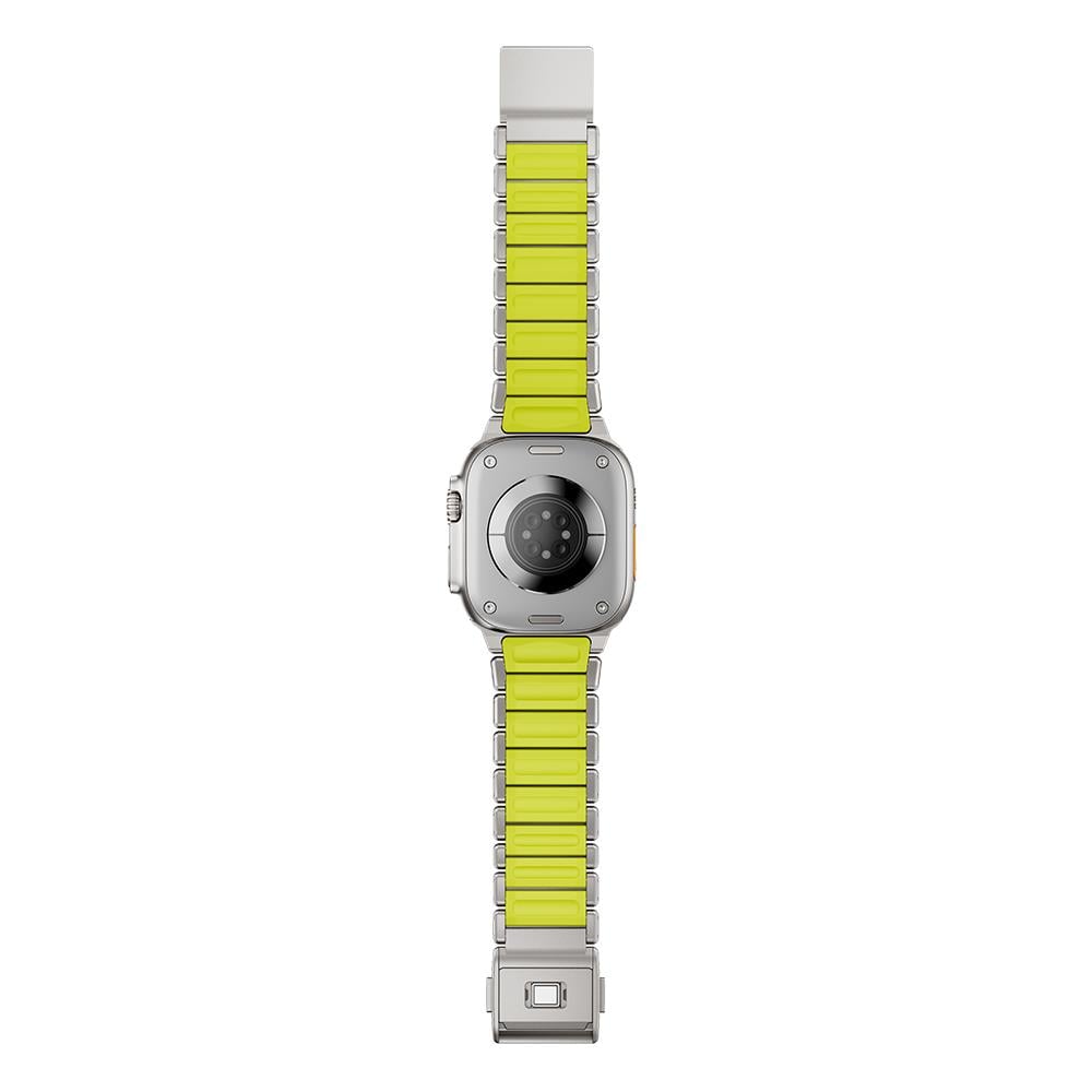 Apple Watch 7 45mm Zore KRD-152 Titanyum Silikon Kordon