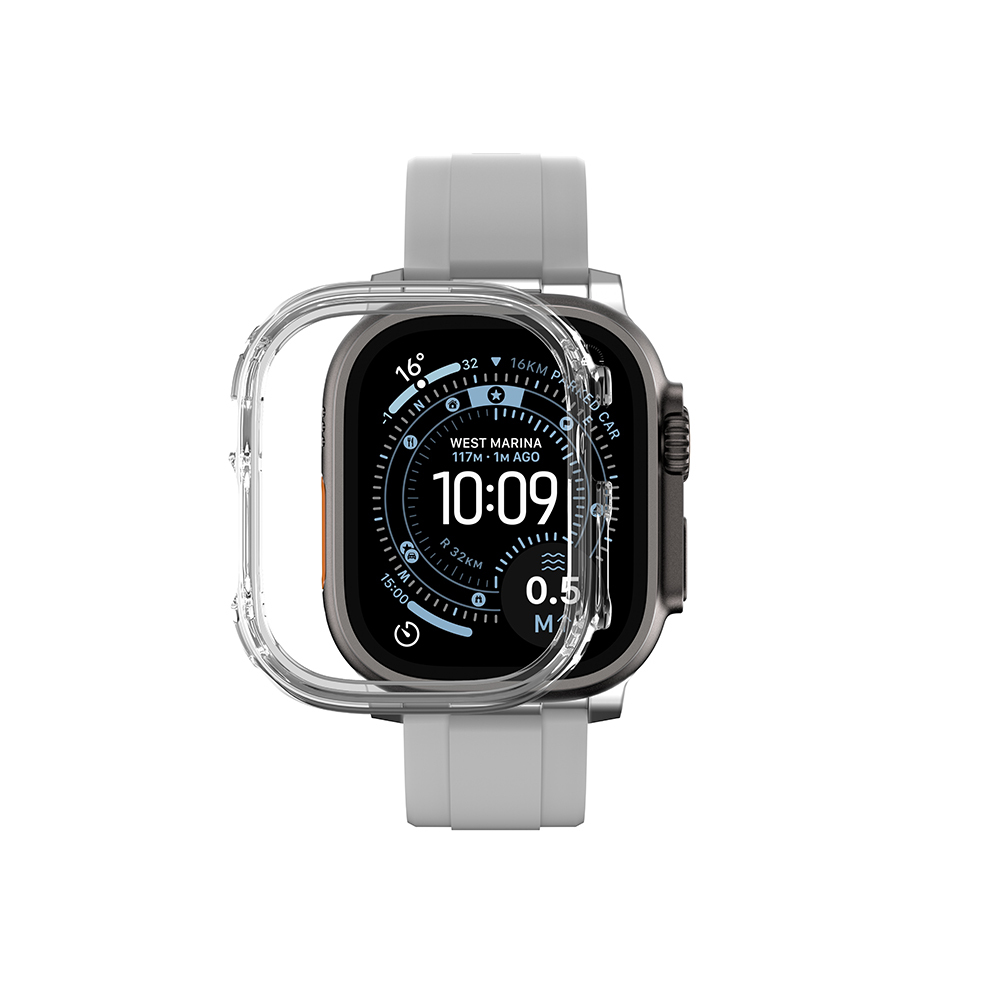 Apple Watch Ultra 49mm Amazingthing Radix Minimal FullGuard Sert PC Kasa ve Ekran Koruyucu